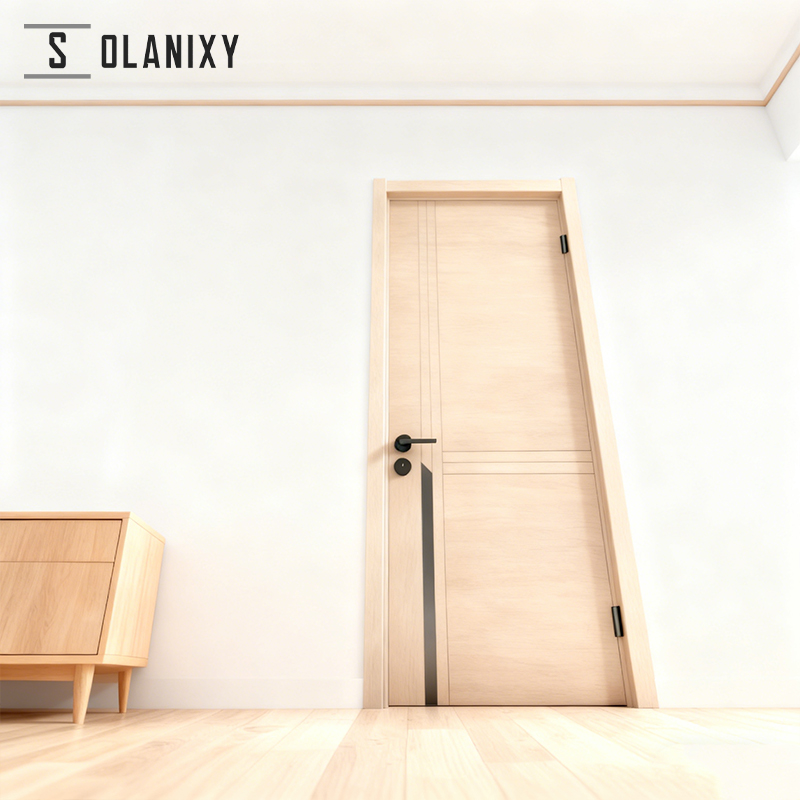 北歐設計實木門