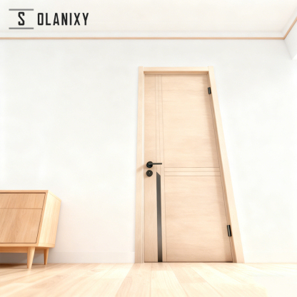 北歐設計實木門