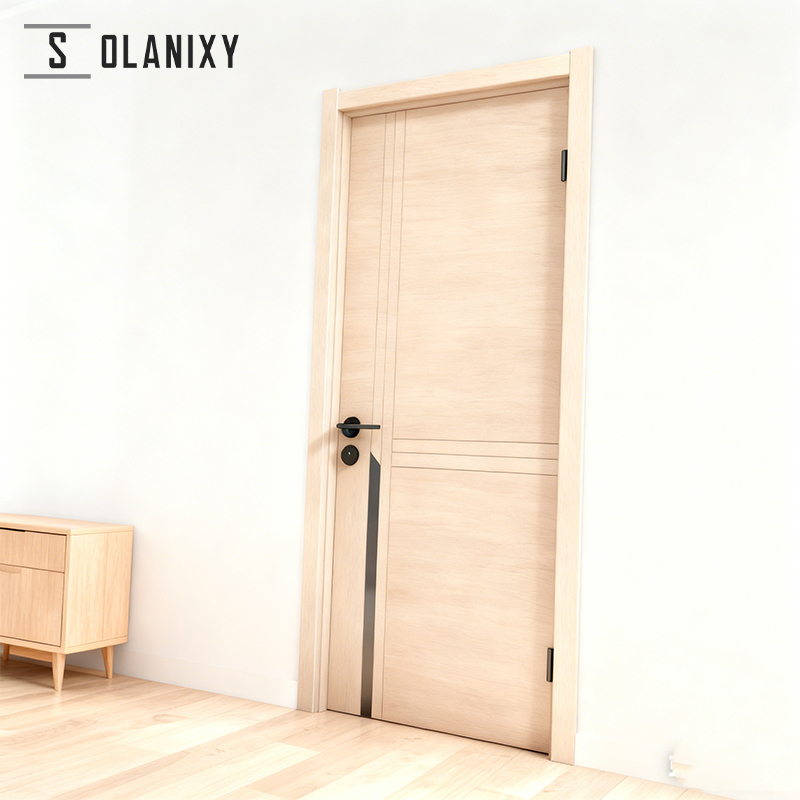 北歐設計實木門