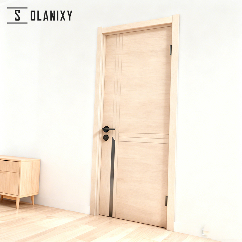 北歐設計實木門