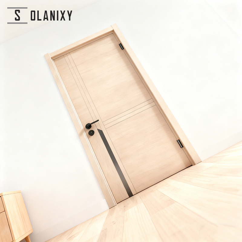 北歐設計實木門