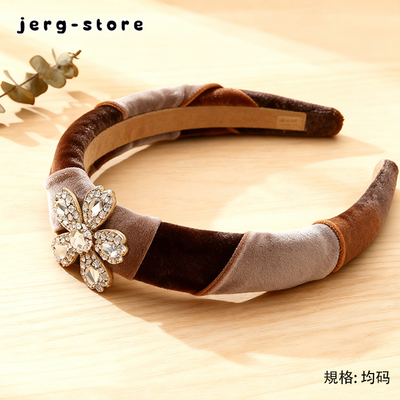 舒適不壓頭高顱頂髮箍細節圖