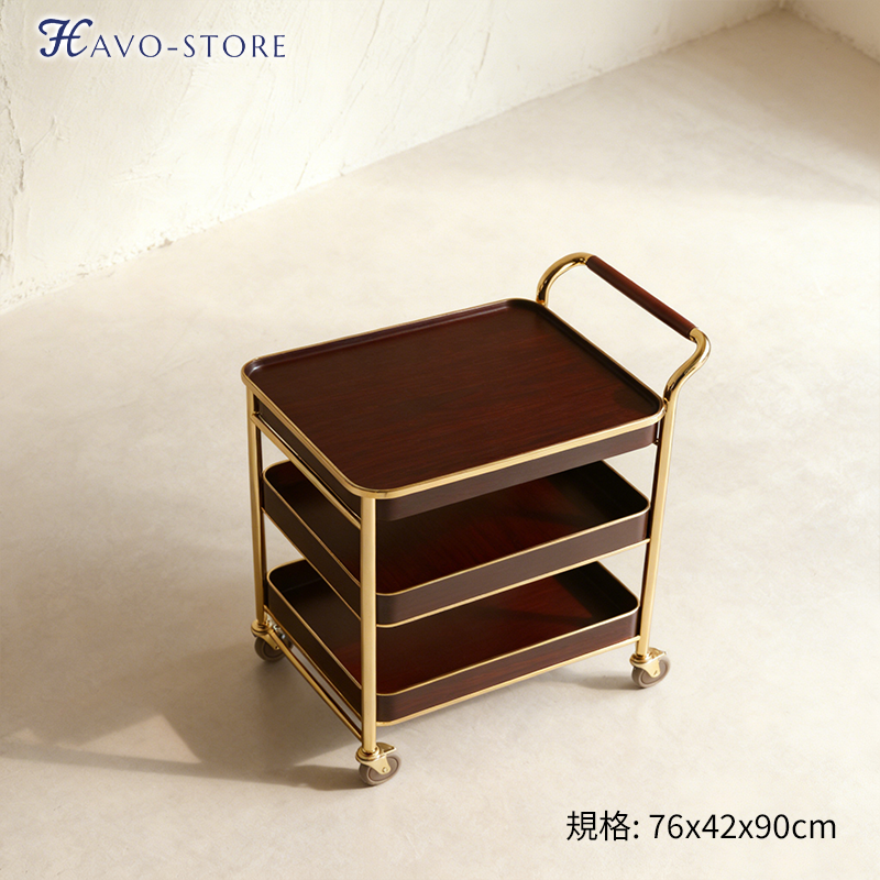 三層置物車浴室收納應用