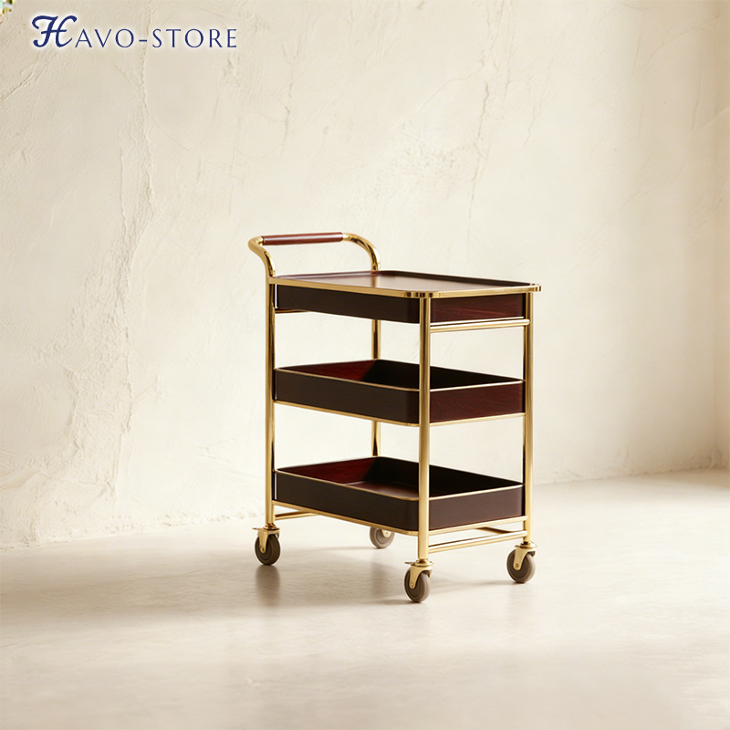 多功能三層置物車