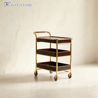 多功能三層置物車