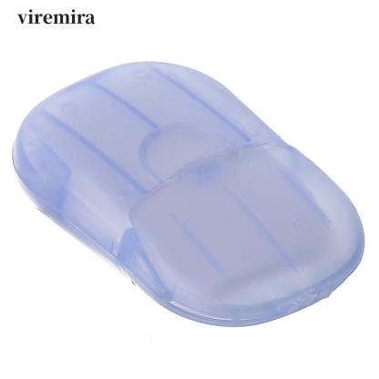 沐浴片香皂紙翻蓋旅行戶外便攜香皂片（5個裝）