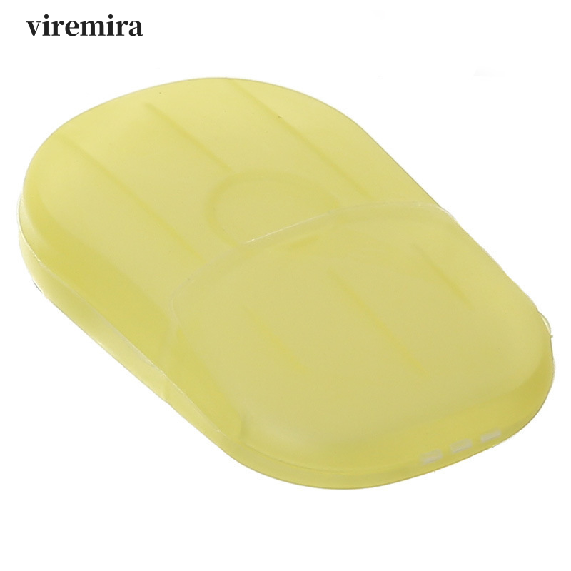 沐浴片香皂紙翻蓋旅行戶外便攜香皂片（5個裝）