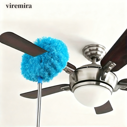 雞毛撣子迷你伸縮圓頭纖維撣子（3 個裝）