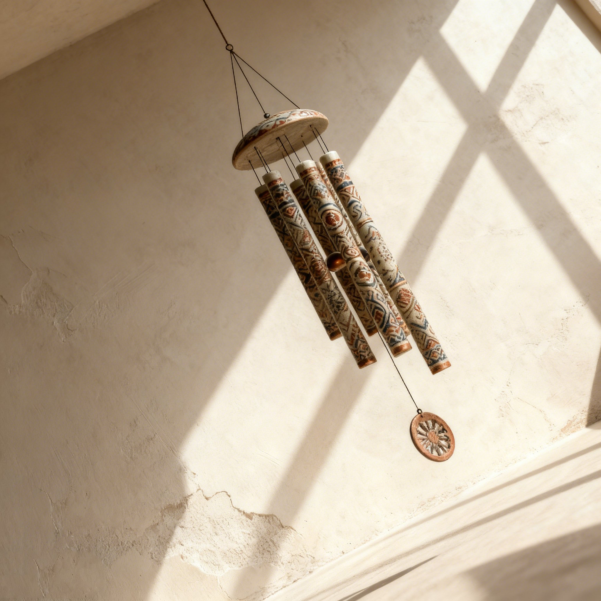 現代居家風格搭配風鈴展示