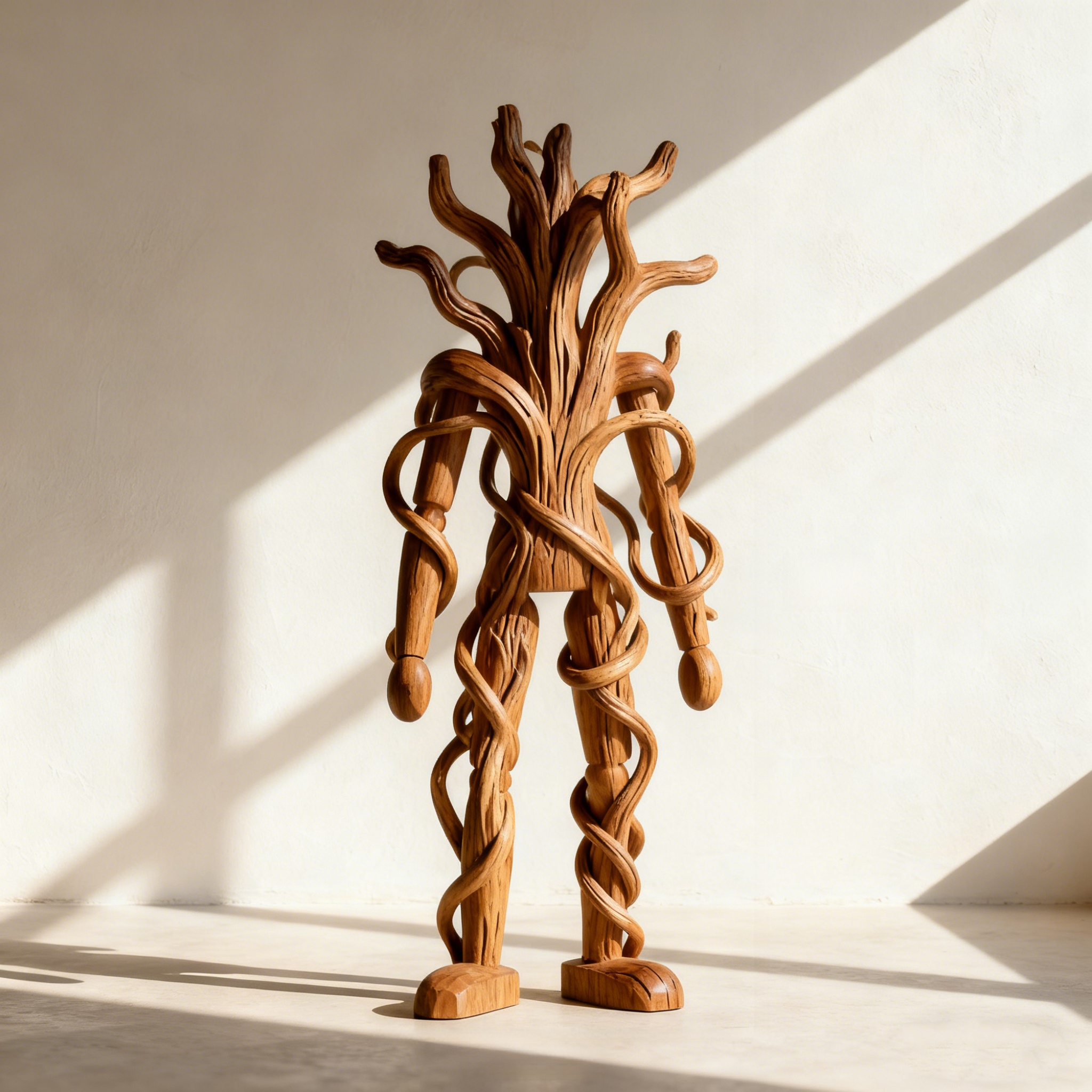 手工雕刻木偶藝術擺件