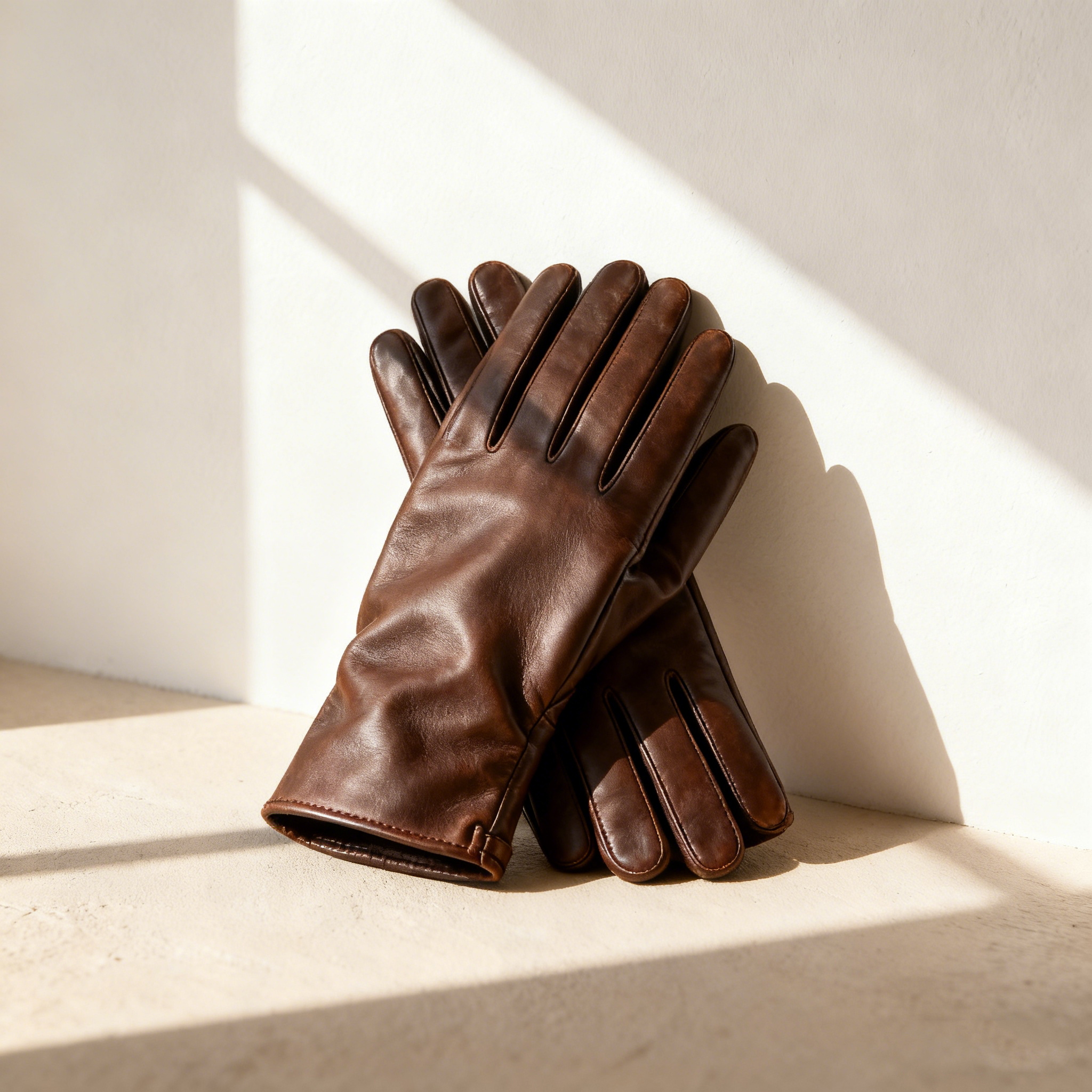 純棉皮質暖冬手套（2雙）