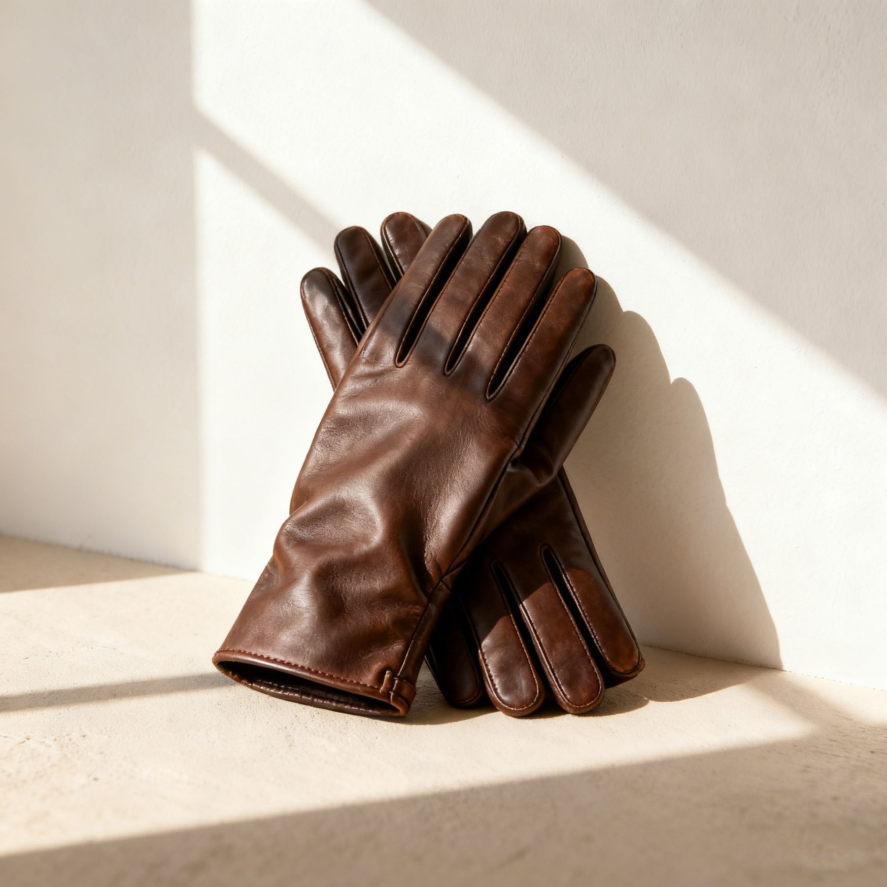 純棉皮質暖冬手套（2雙）