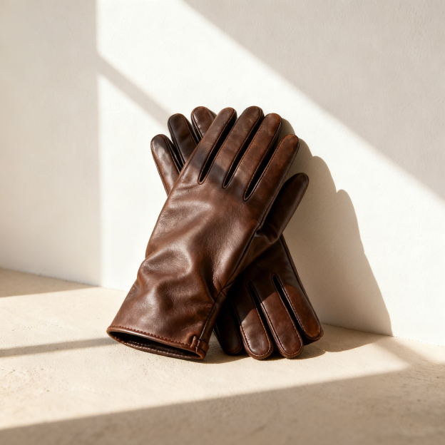 純棉皮質暖冬手套（2雙）