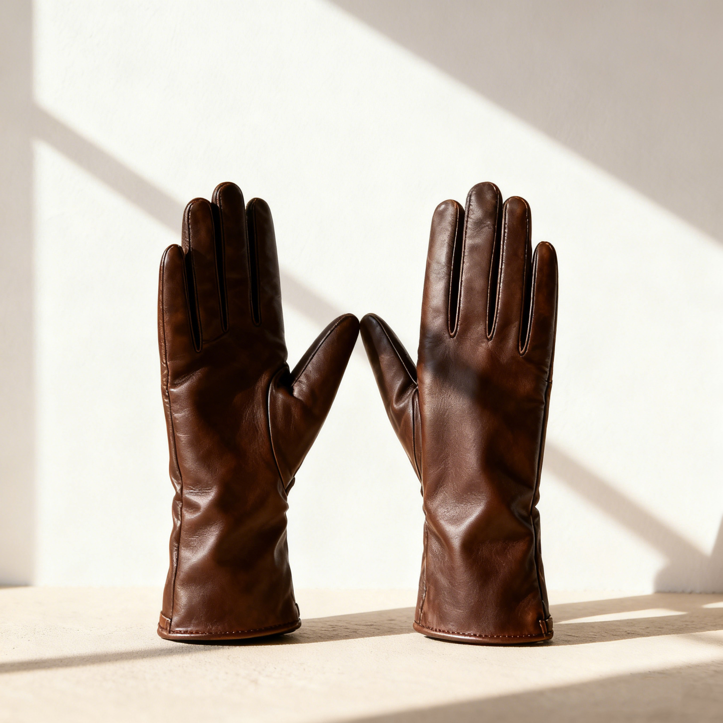 純棉皮質暖冬手套（2雙）