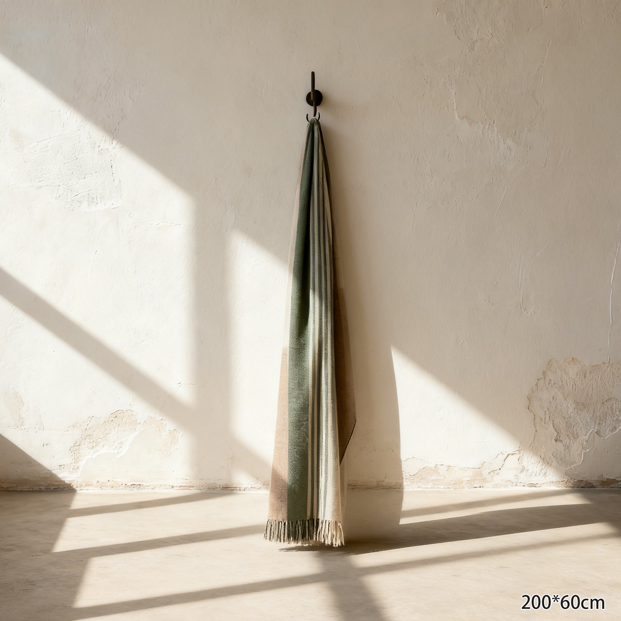 時尚百搭羊絨圍巾穿搭示範