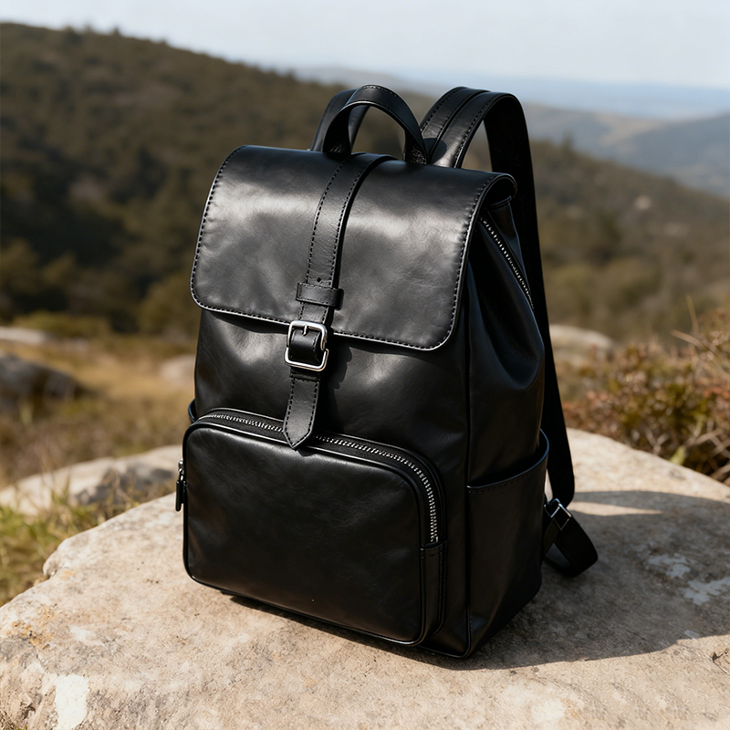  กระเป๋าเป้หนังสำหรับเดินทาง 