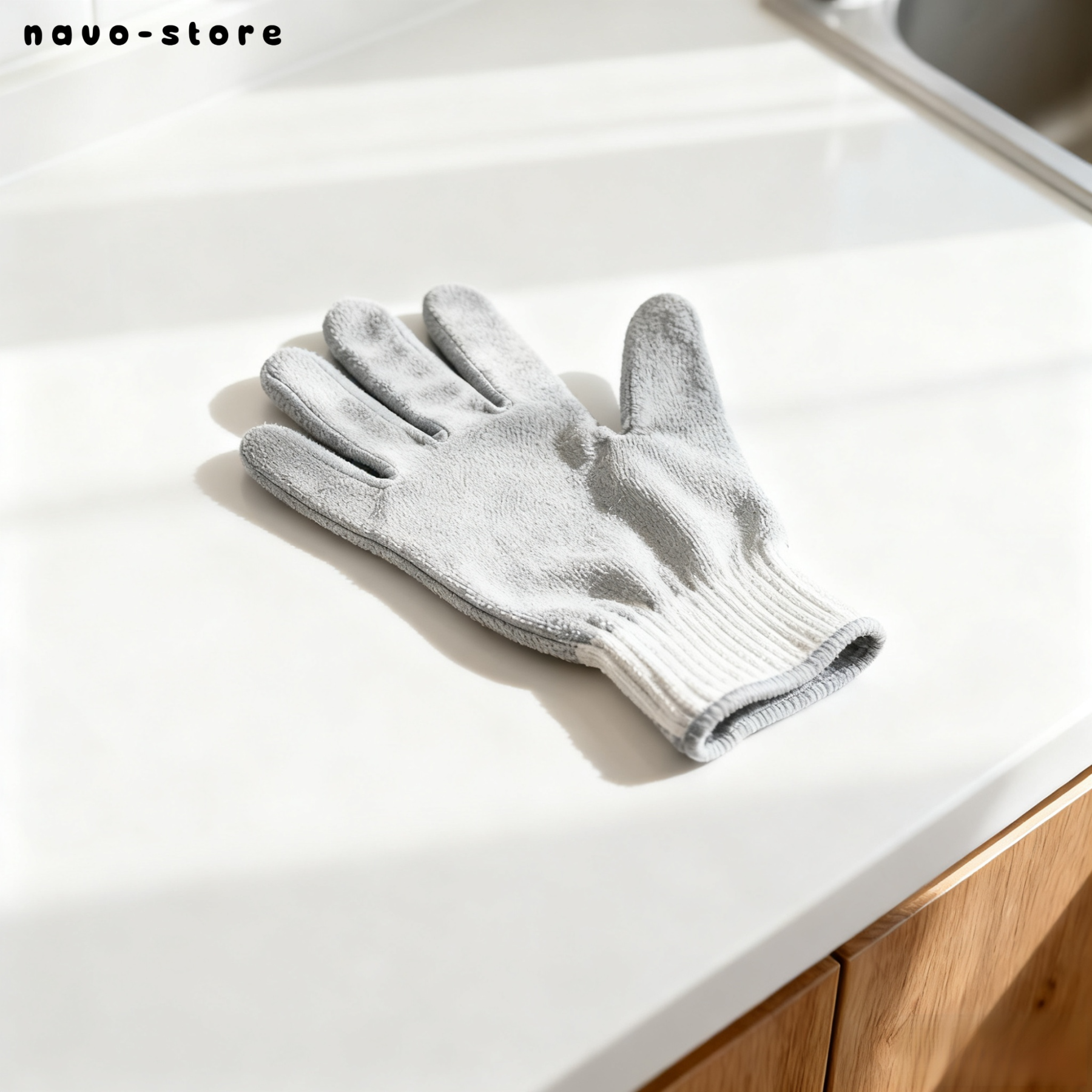 吸水纖維清潔手套（6雙）