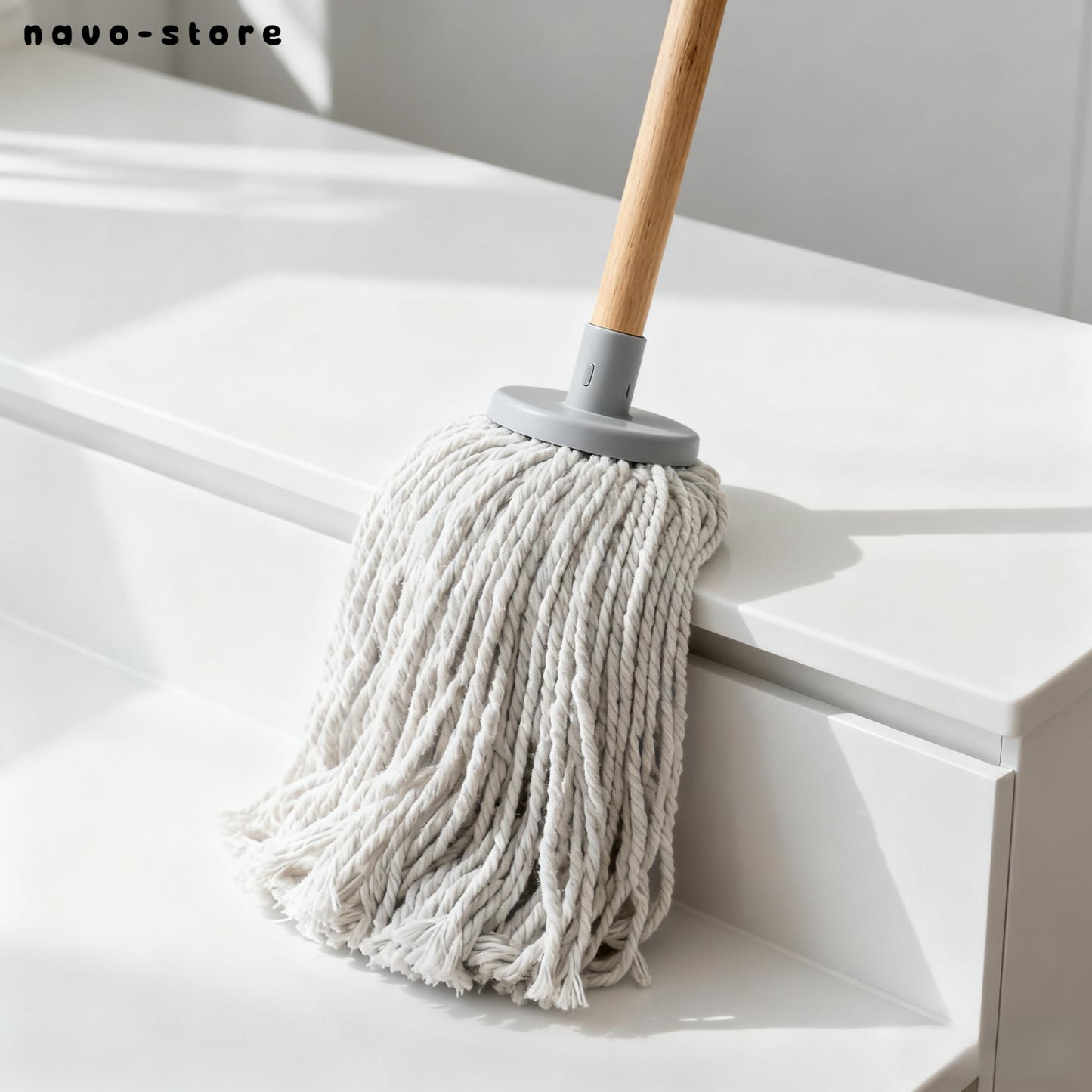 可替換頭棉質線繩拖把（5個）