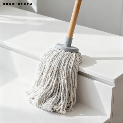可替換頭棉質線繩拖把（5個）