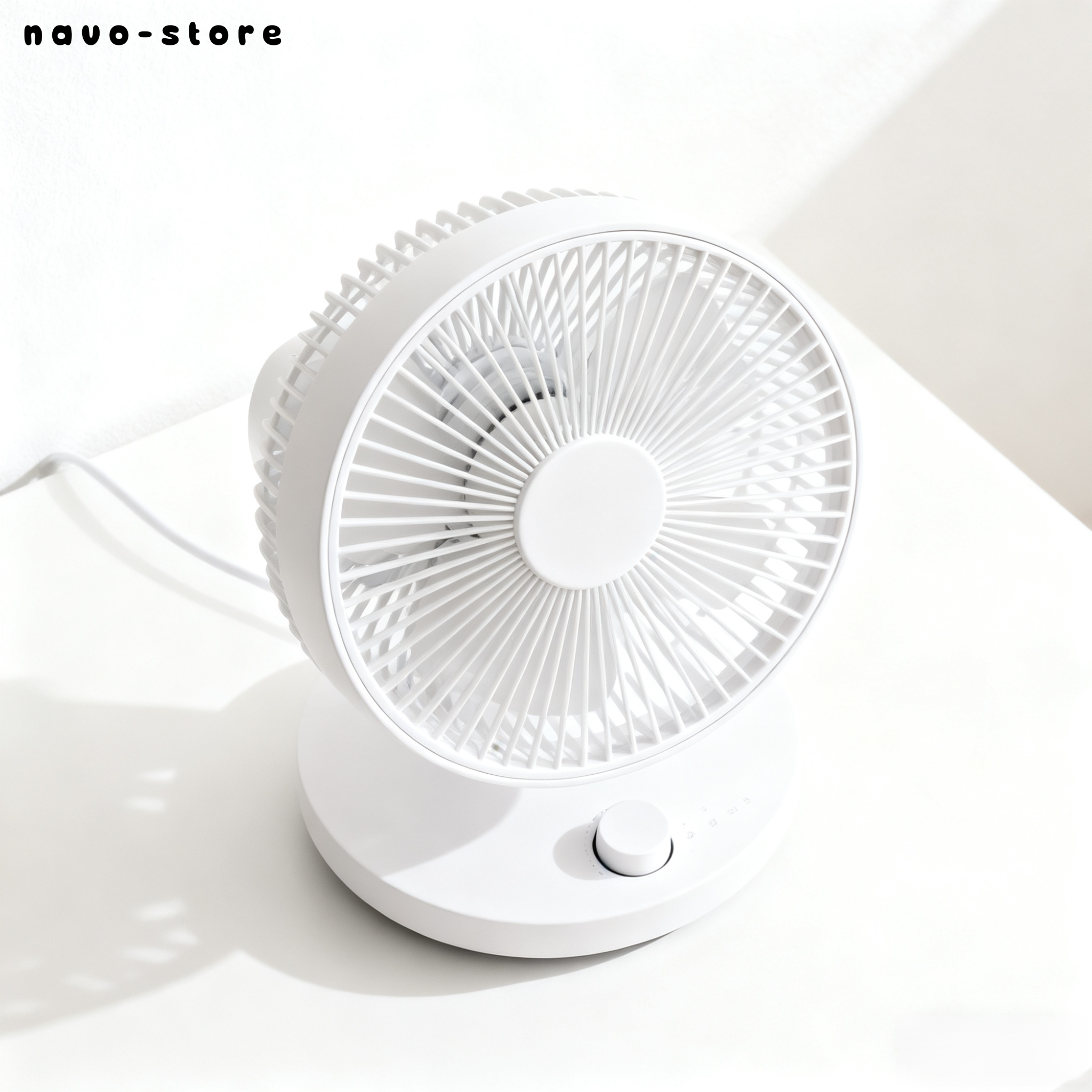 可搖頭桌上型小風扇（2個）