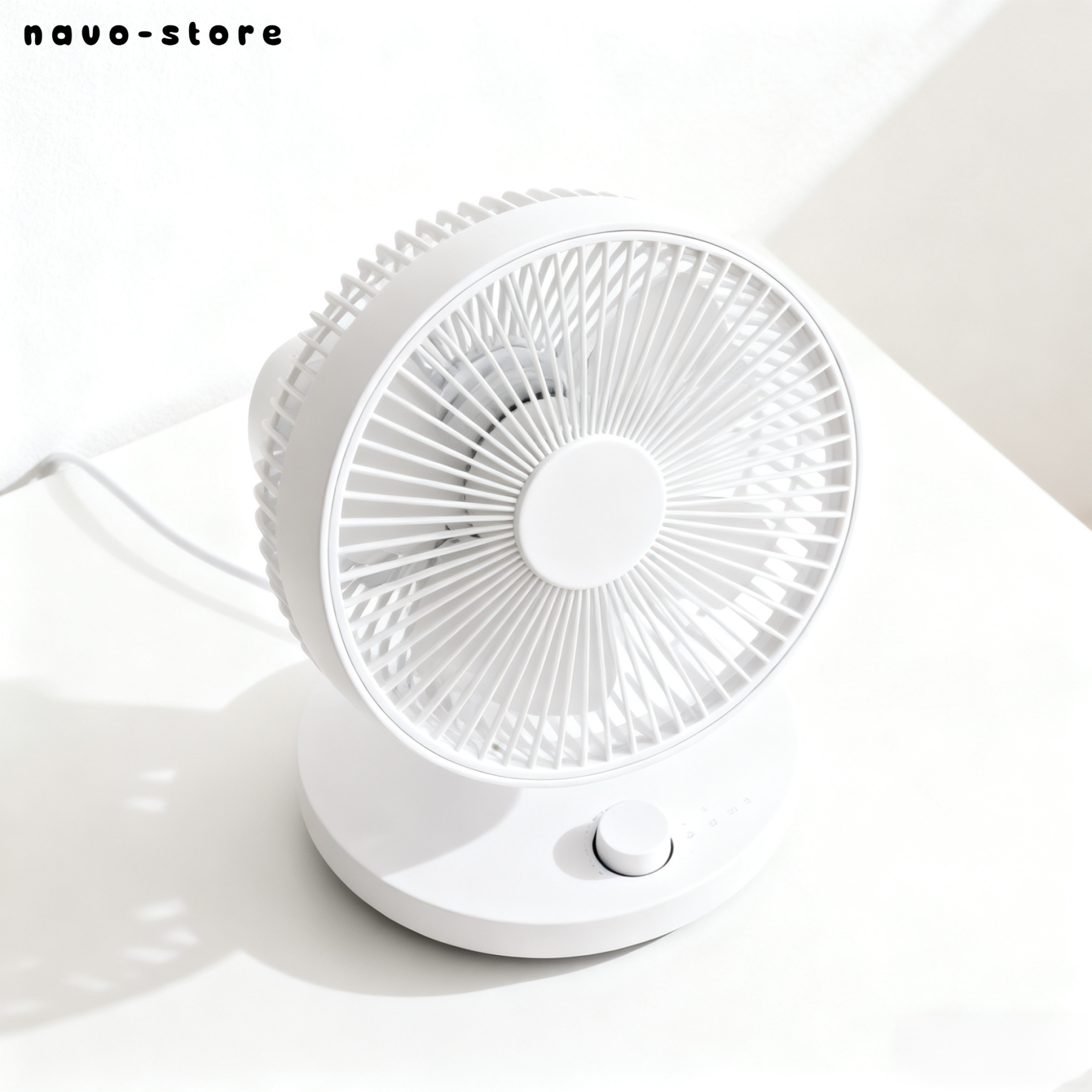 可搖頭桌上型小風扇（2個）