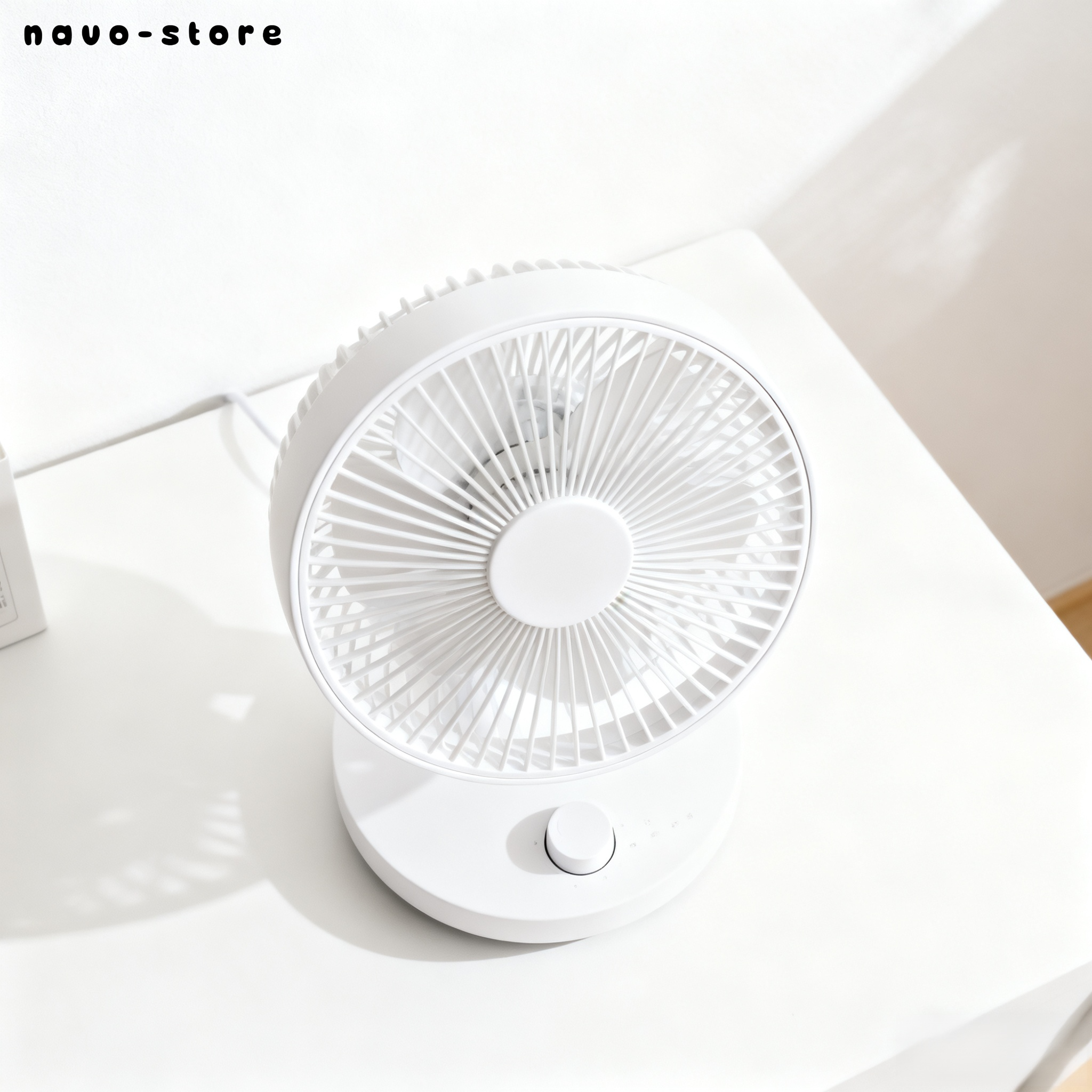 可搖頭桌上型小風扇（2個）