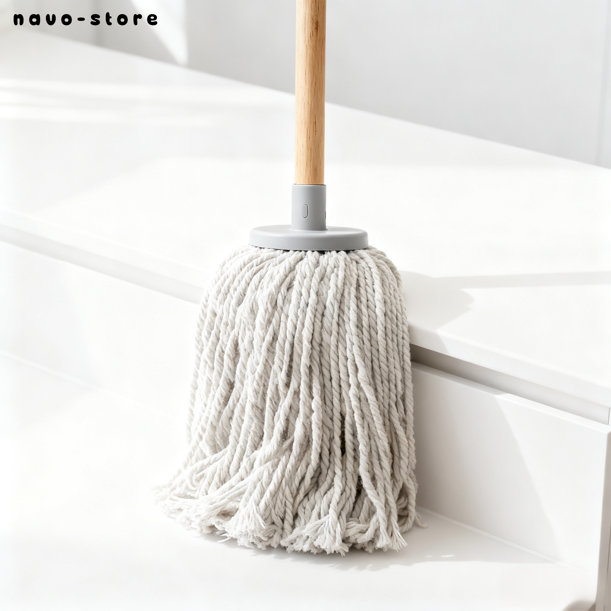 可替換頭棉質線繩拖把（5個）