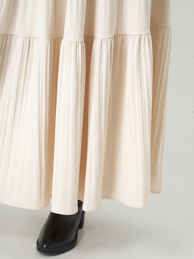 1328598 女士秋冬蛋糕长裙