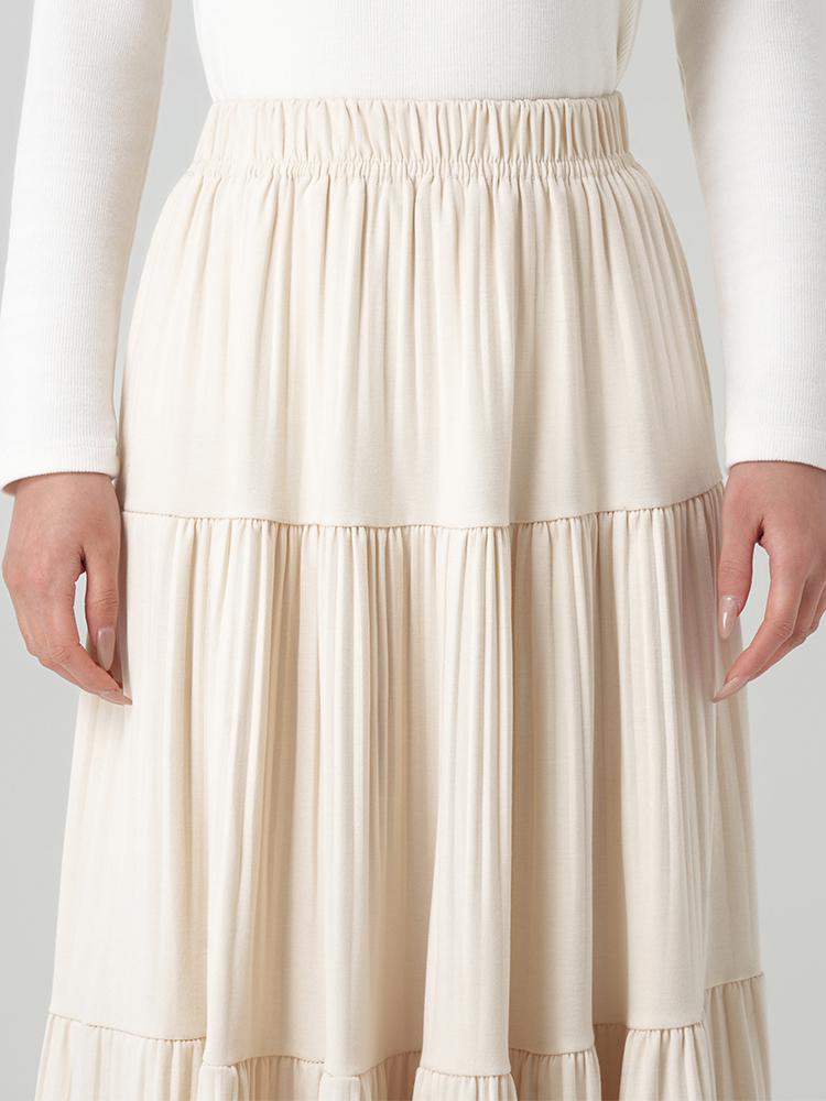 1328598 女士秋冬蛋糕长裙