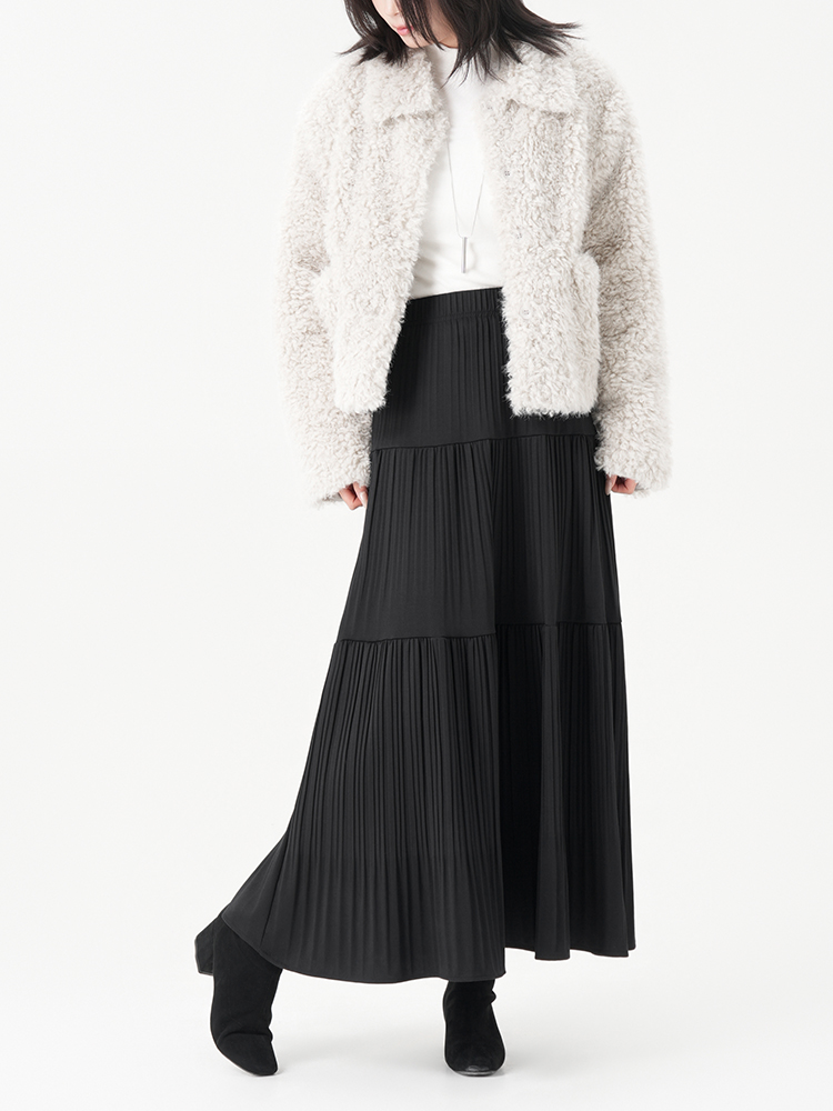 1326830  羊羔毛短款外套女