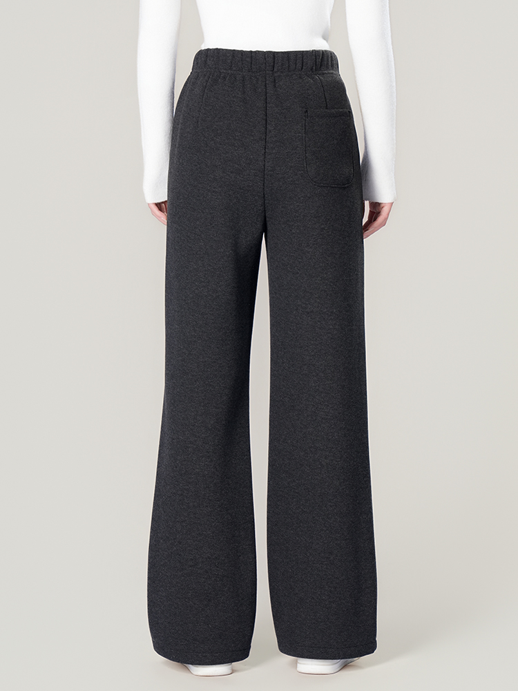 1325055 羊毛蚕丝加厚阔腿裤