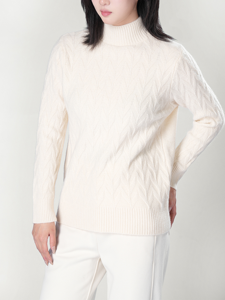 1326834 秋冬新款半高领毛衣