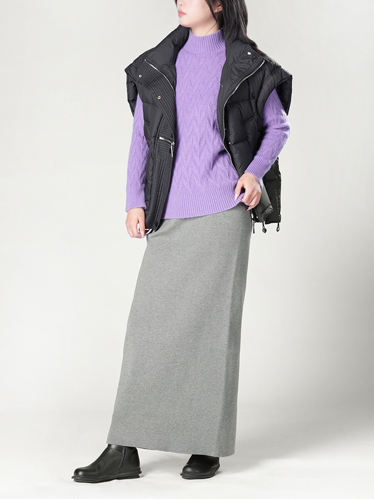 1326834 秋冬新款半高领毛衣