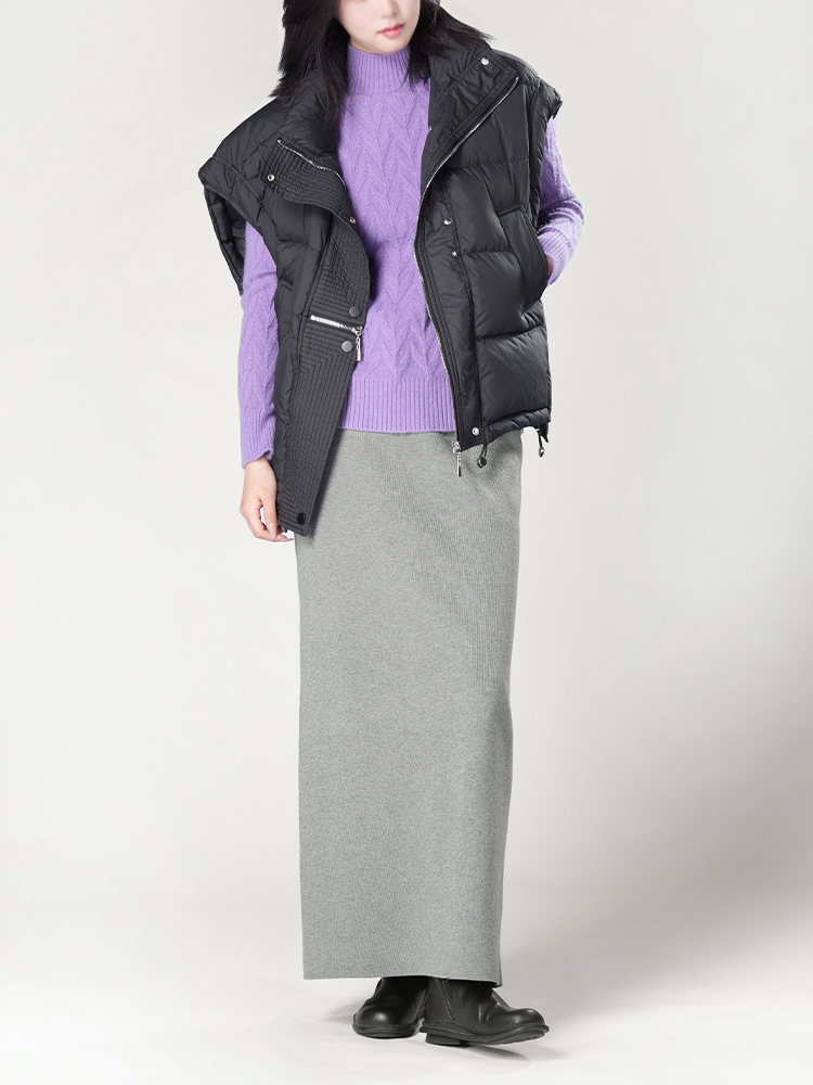 1326834 秋冬新款半高领毛衣