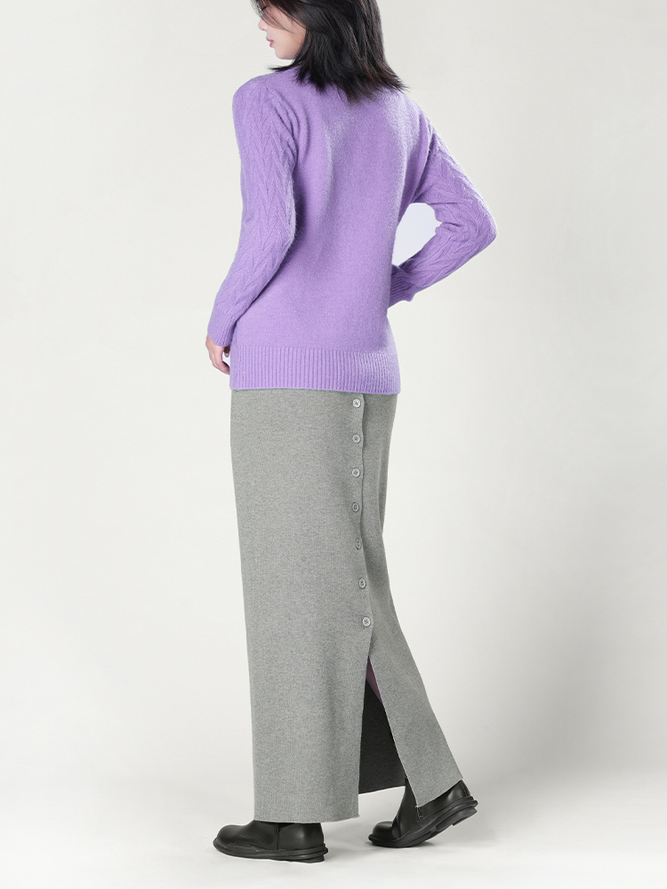 1326834 秋冬新款半高领毛衣