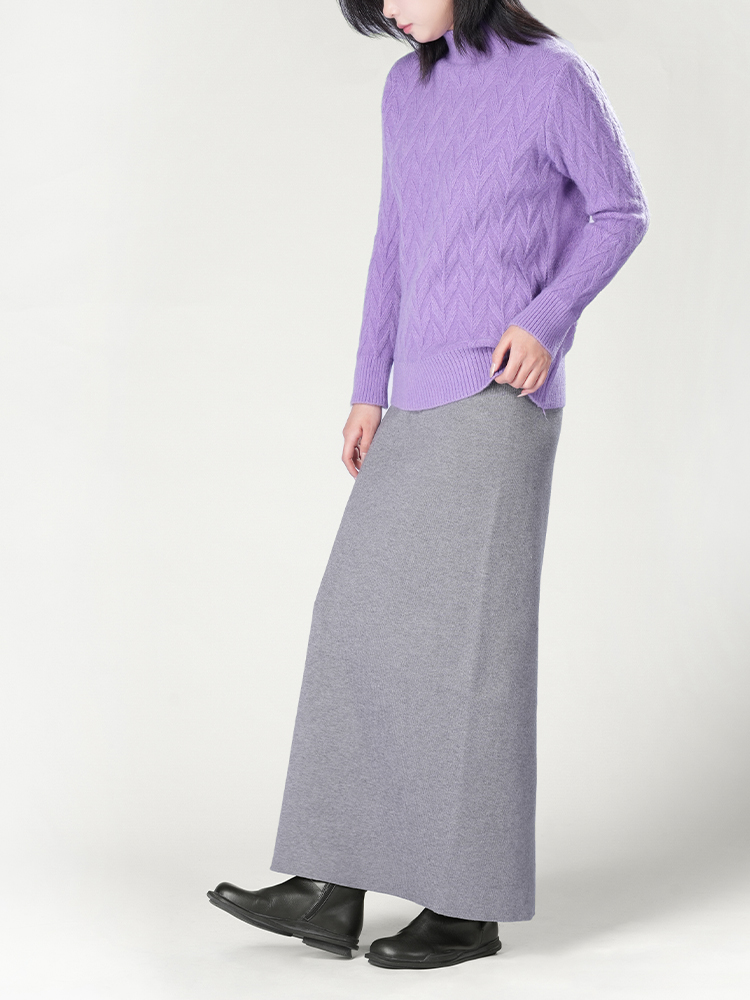 1326834 秋冬新款半高领毛衣