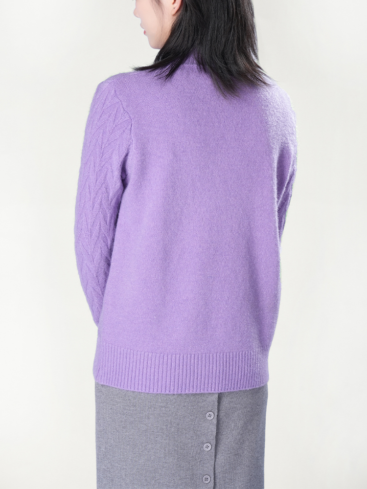 1326834 秋冬新款半高领毛衣