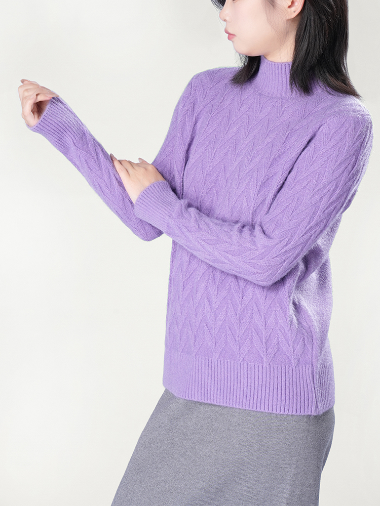 1326834 秋冬新款半高领毛衣