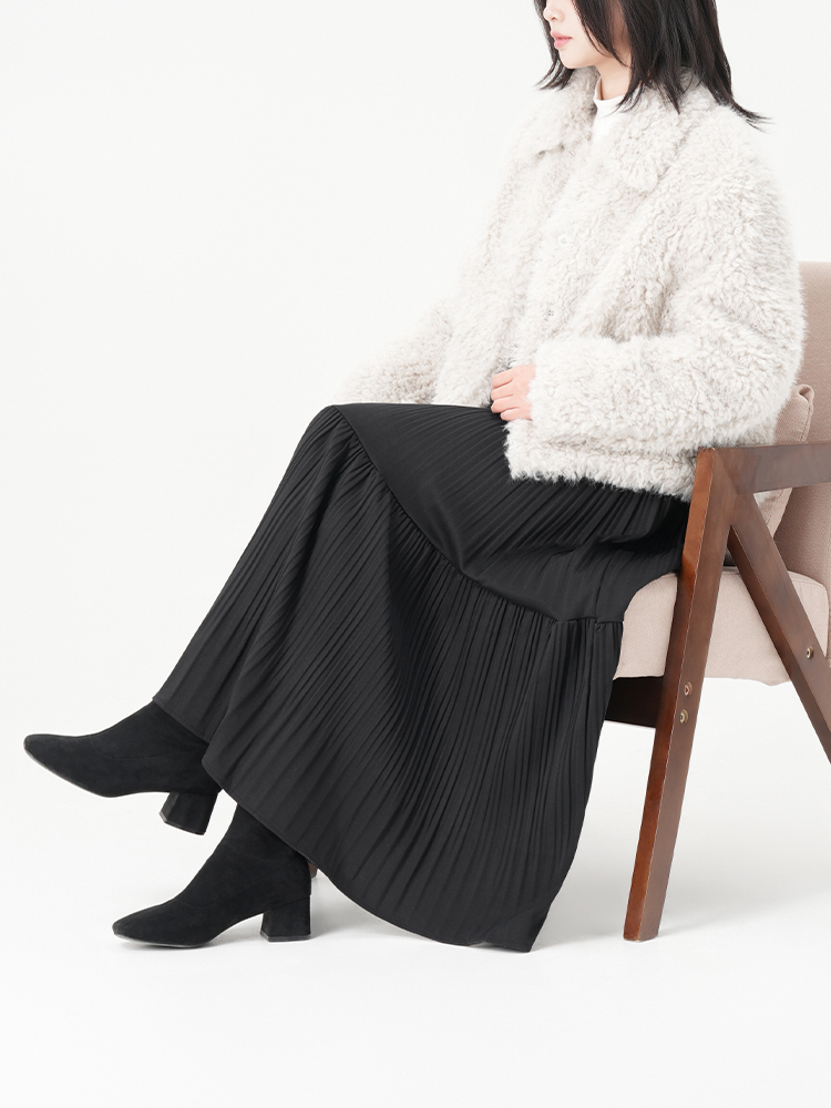 1326830  羊羔毛短款外套女