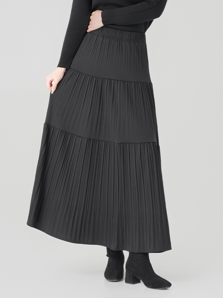 1328598 女士秋冬蛋糕长裙