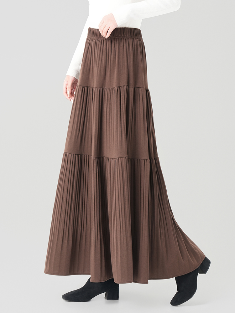 1328598 女士秋冬蛋糕长裙