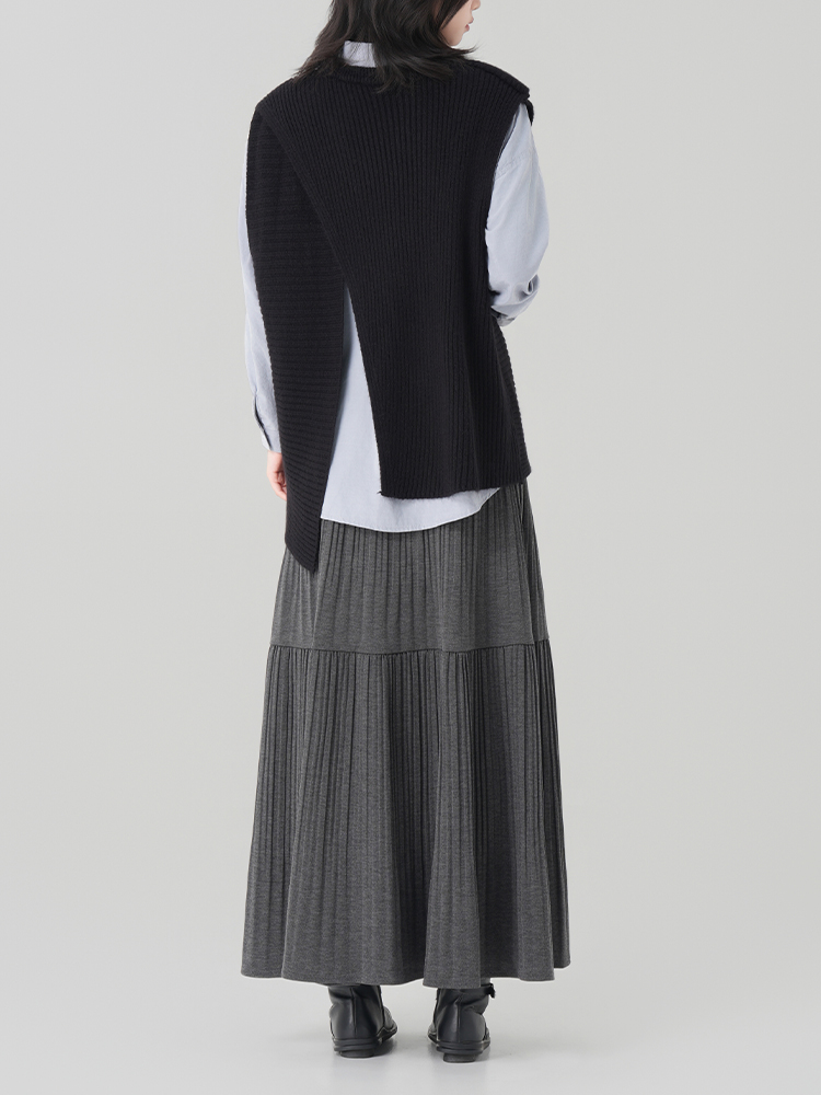 1328598 女士秋冬蛋糕长裙