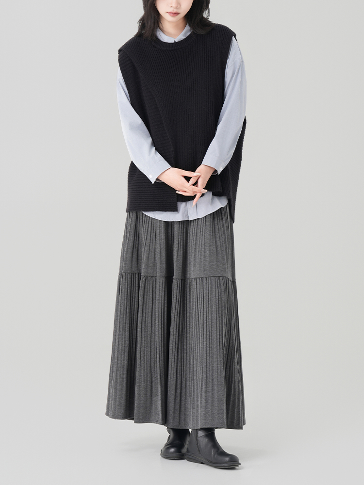 1328598 女士秋冬蛋糕长裙