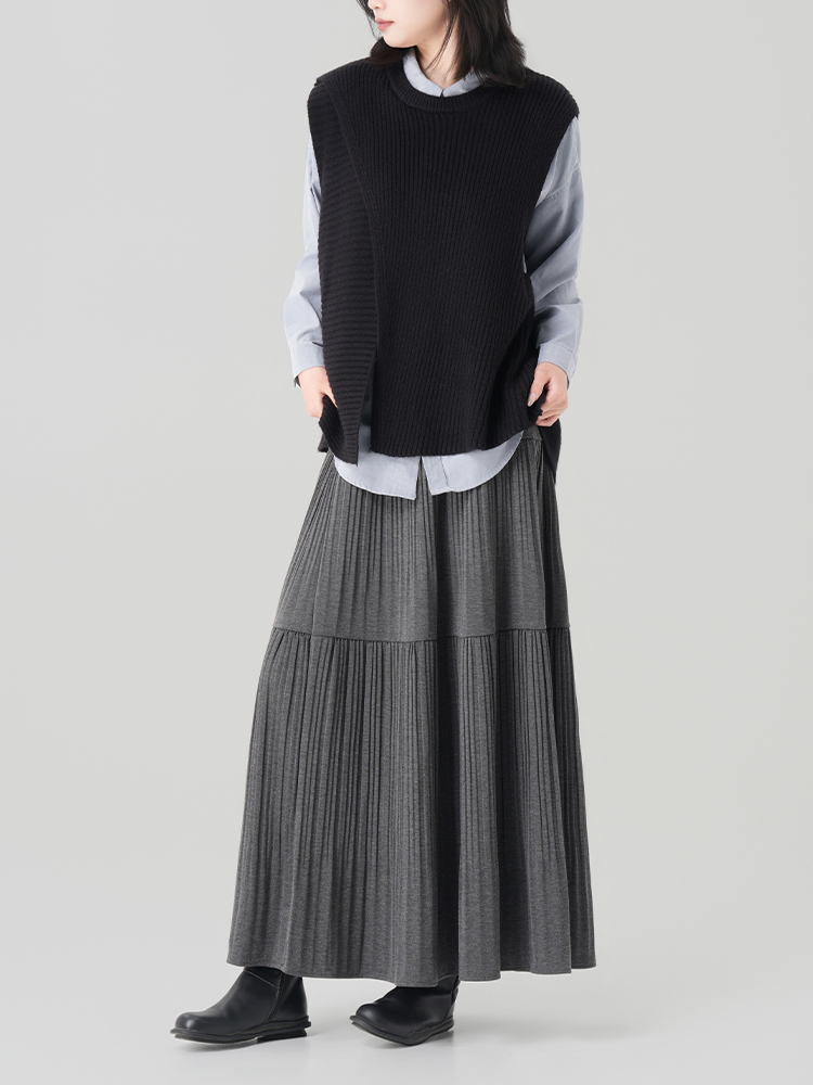 1328598 女士秋冬蛋糕长裙