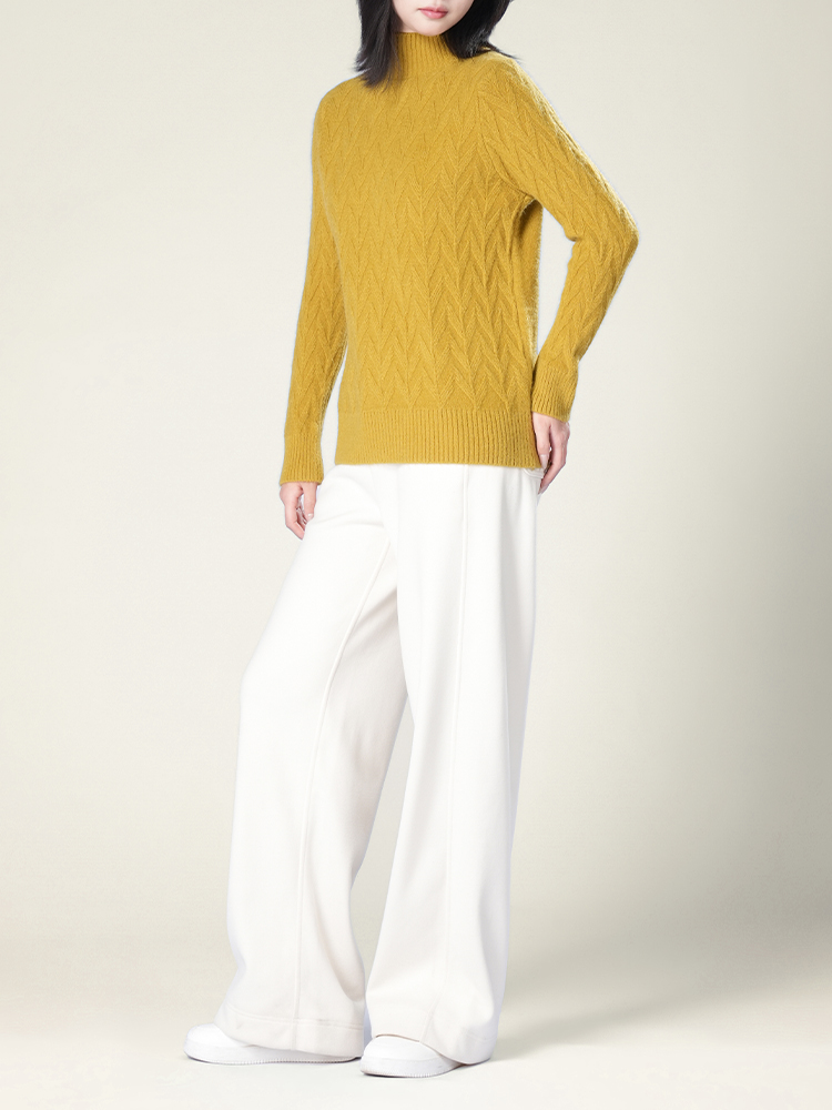 1326834 秋冬新款半高领毛衣