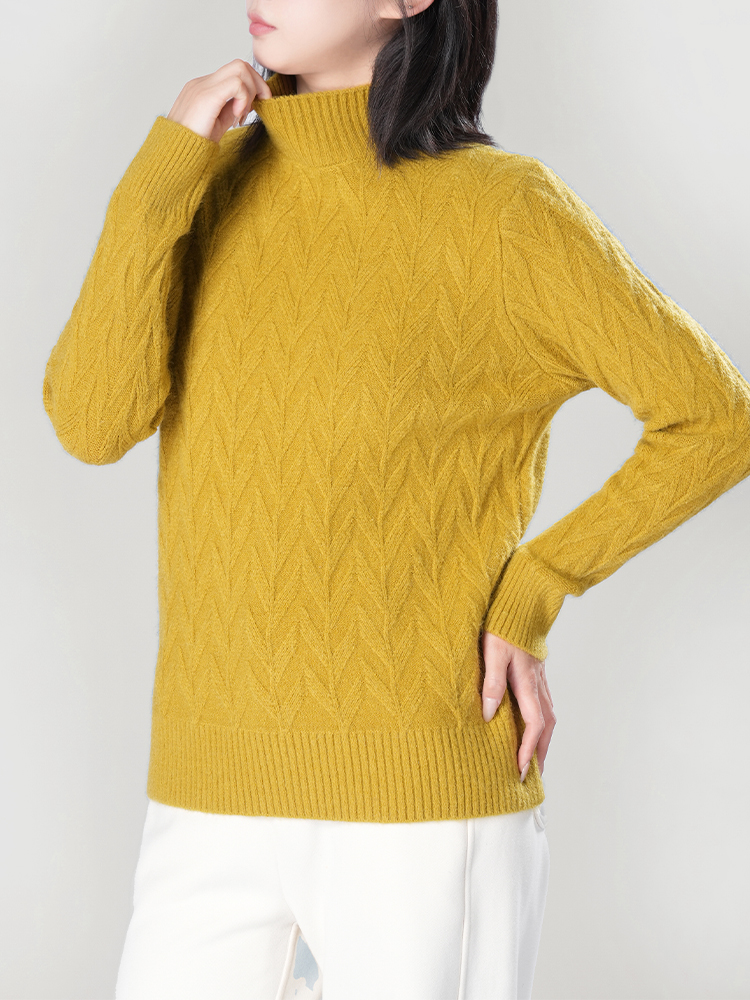 1326834 秋冬新款半高领毛衣