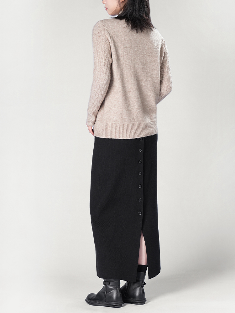 1326834 秋冬新款半高领毛衣