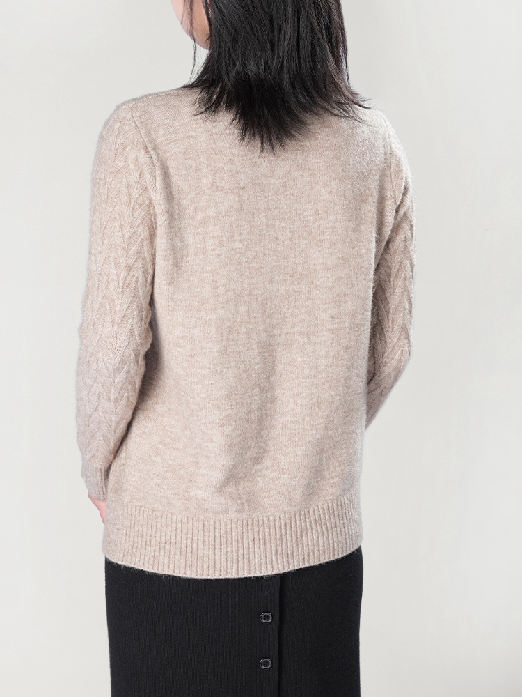 1326834 秋冬新款半高领毛衣