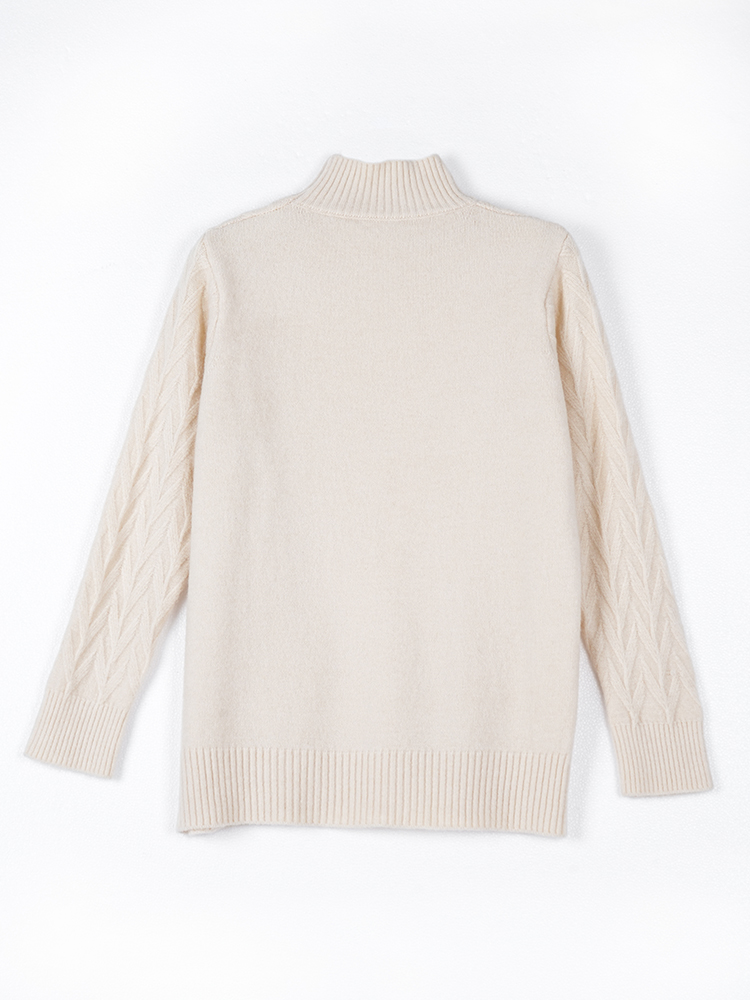 1326834 秋冬新款半高领毛衣