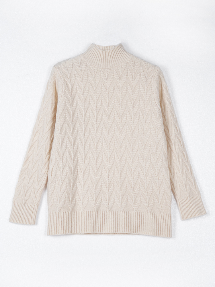 1326834 秋冬新款半高领毛衣